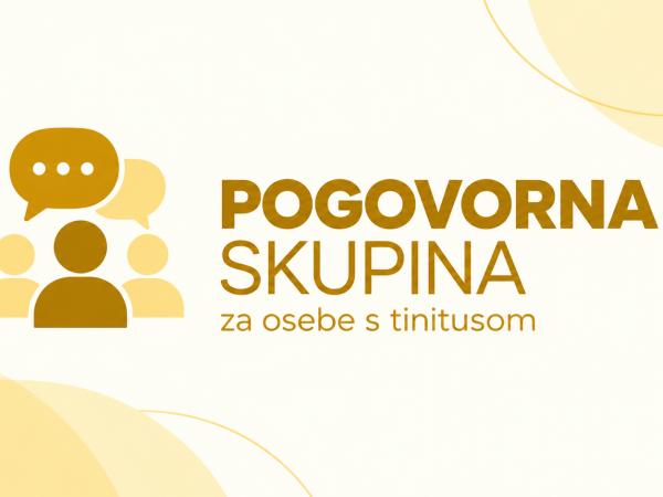 Pogovorna skupina za osebe s tinitusom