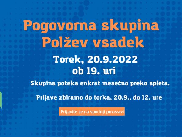 Pogovorna skupina – POLŽEV VSADEK