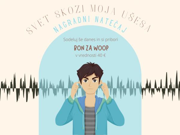 Svet skozi moja ušesa – nagradni natečaj za mlade