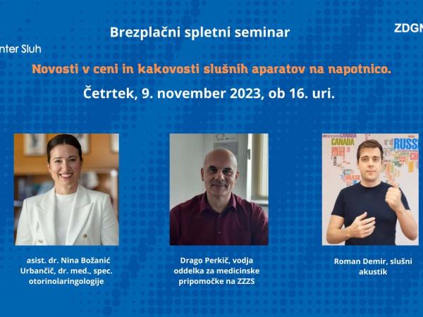 Brezplačni spletni seminar