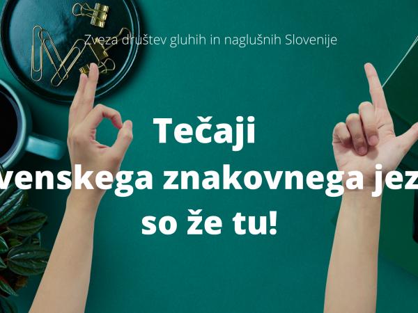 Tečaji znakovnega jezika na ZDGNS