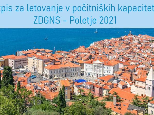 Razpis za letovanje v počitniških objektih Zveze društev gluhih in naglušnih Slovenije za poletje 2021