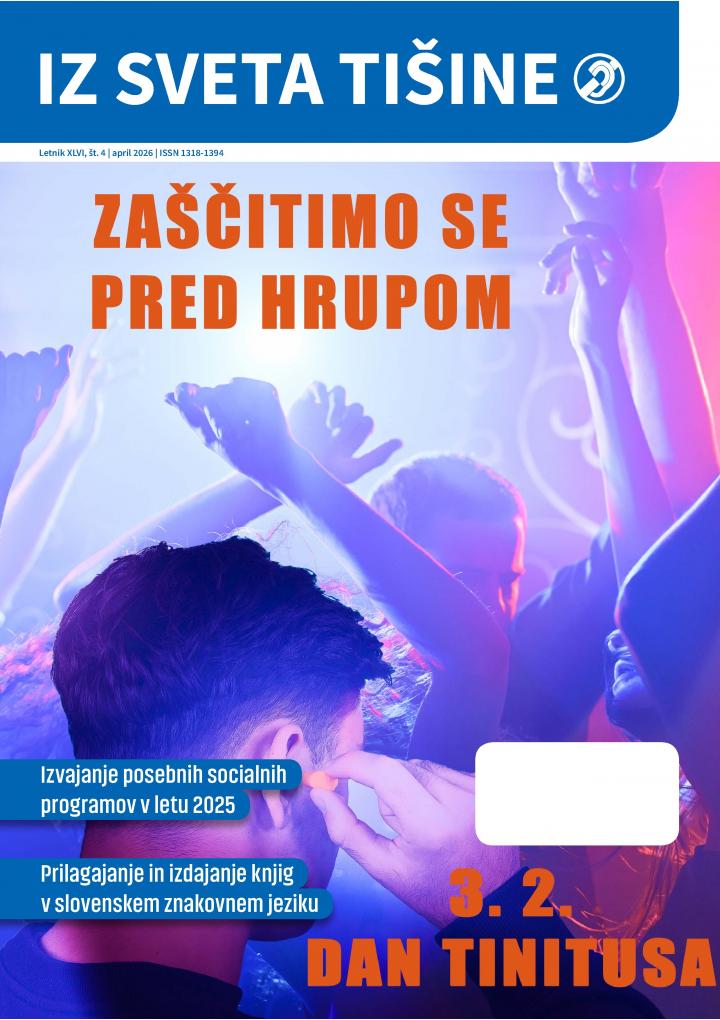 Iz sveta tišine - april 2026