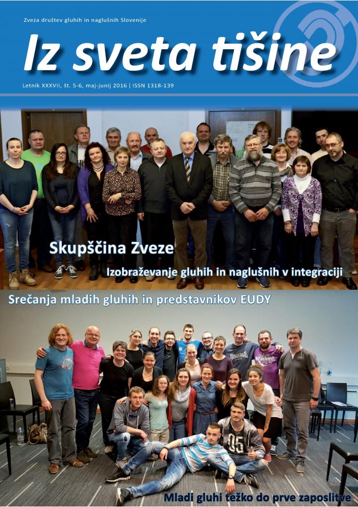 Iz sveta tišine maj – junij 2016